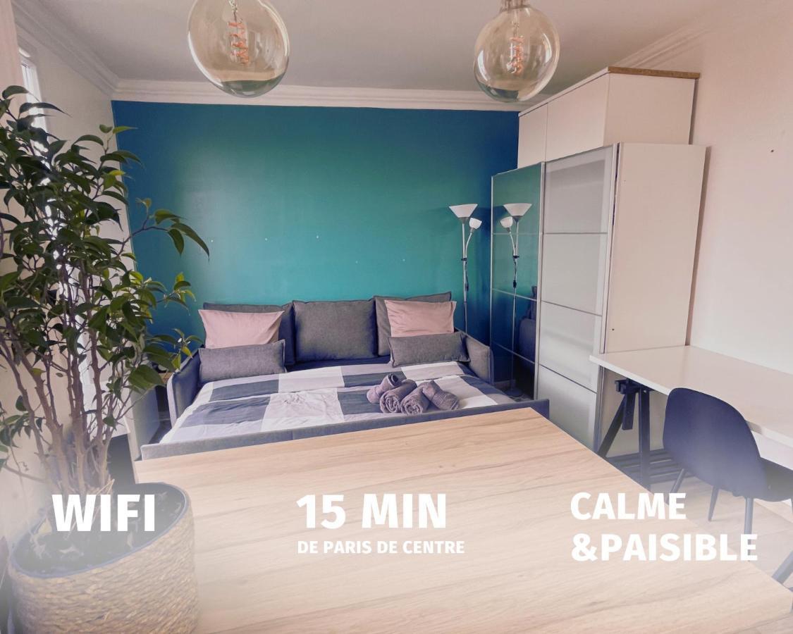 Appartement Lumineux- A 15 Min De Paris *